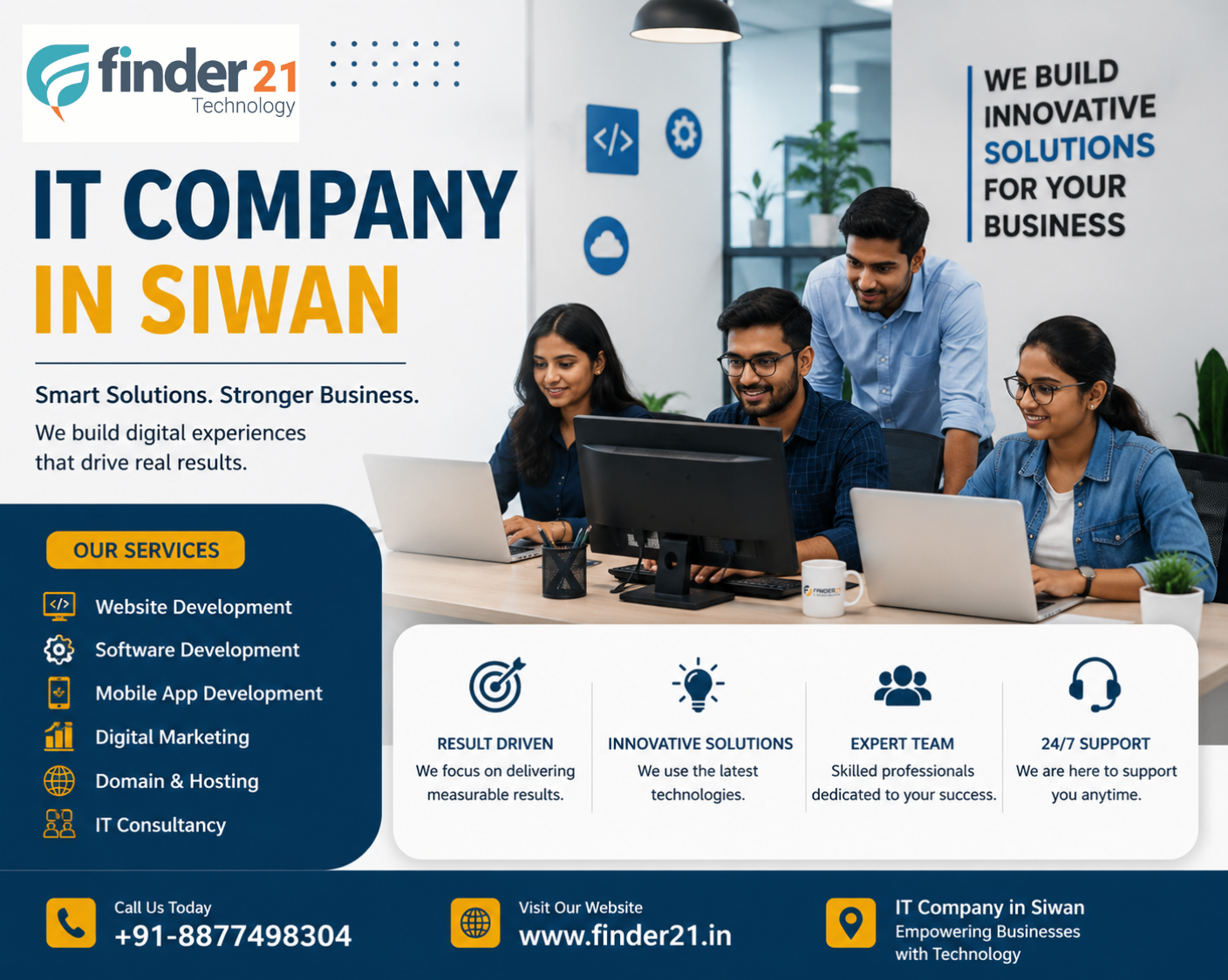Top IT Company in Siwan for Smart Digital Business Growth