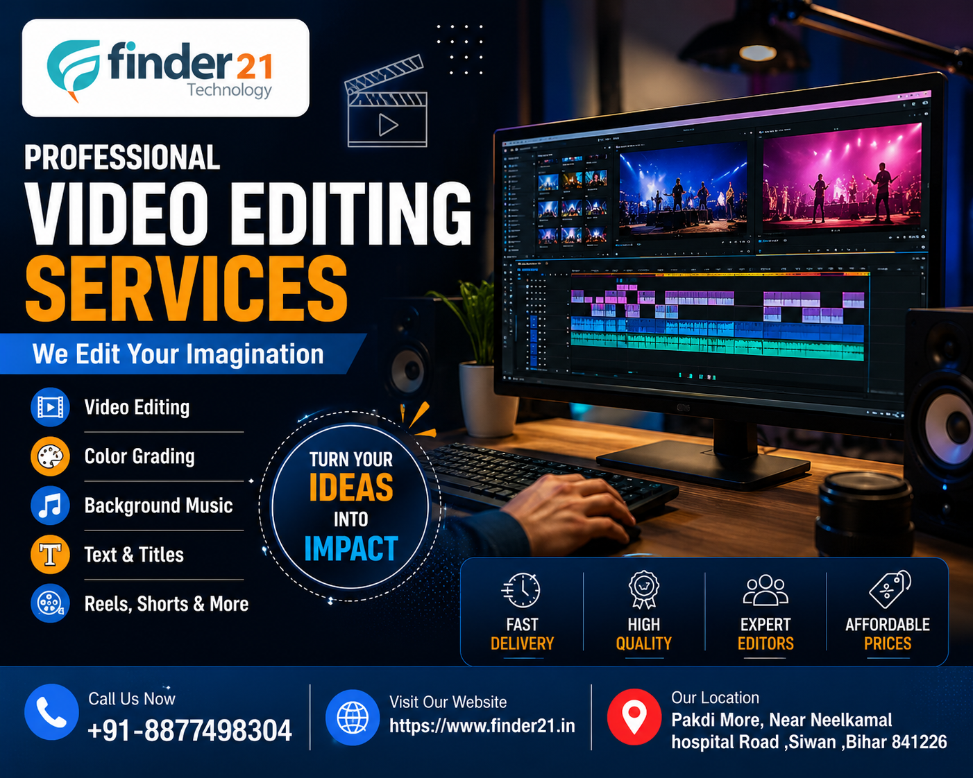 How Can Video Editing Services in Siwan Boost Your Reach?